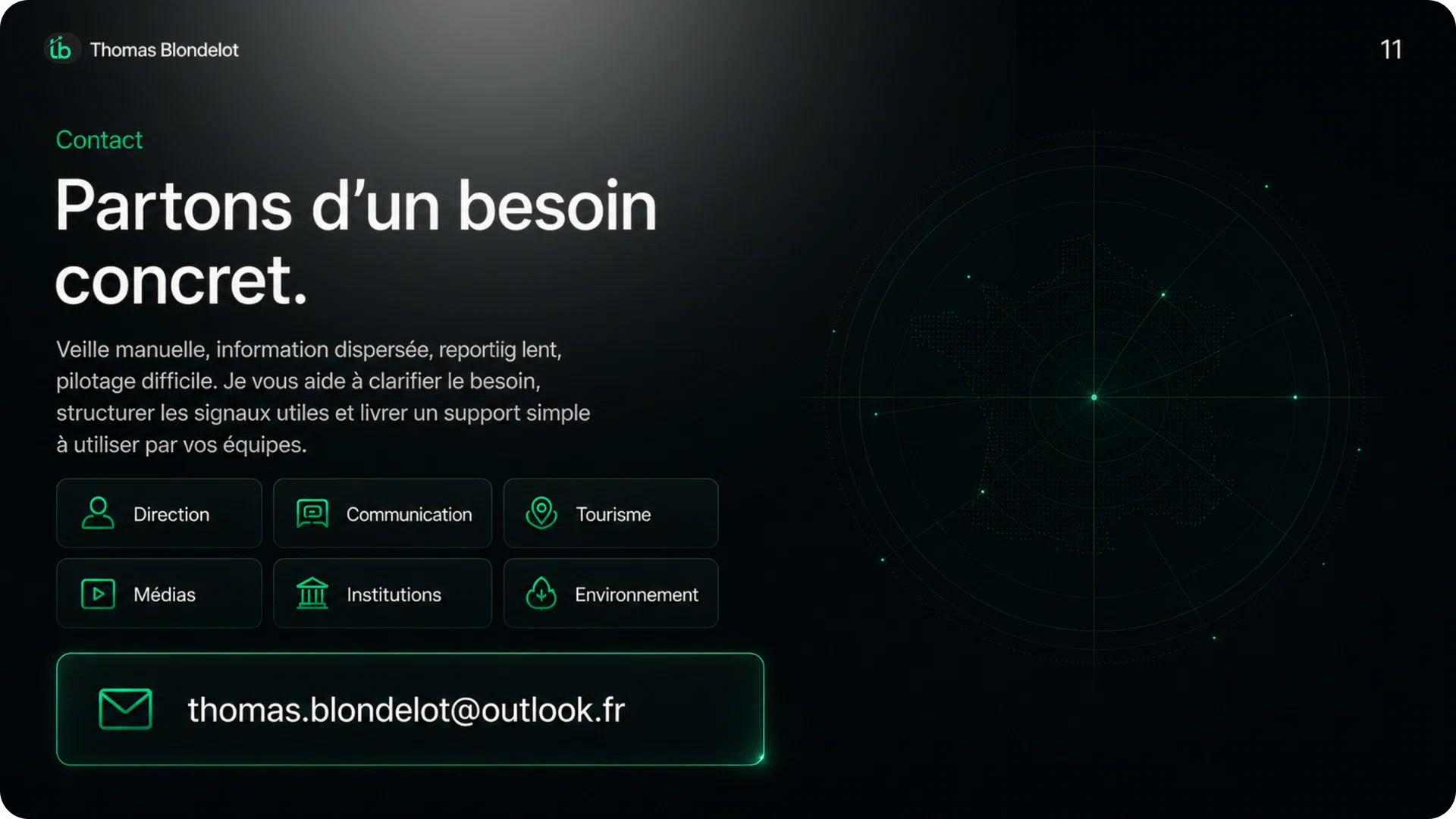 Méthode — du besoin à la décision — slide 11